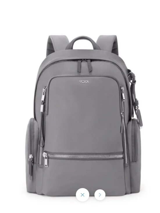 New TUMI Voyageur Celina Medium Backpack computer Grey main image 5